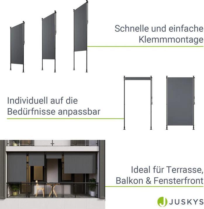 Immagine prodotto Juskys Senkrechtmarkise Barbados (1 m)