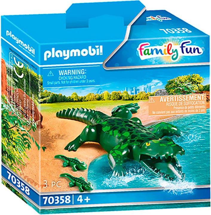Produktbild Playmobil Alligator mit Babys (70358, Playmobil Family Fun)