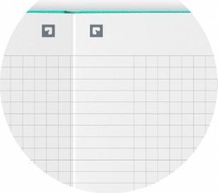 Image du produit Oxford Carnet de notes "Signature", A5 (A5, Quadrillé, Couverture rigide)