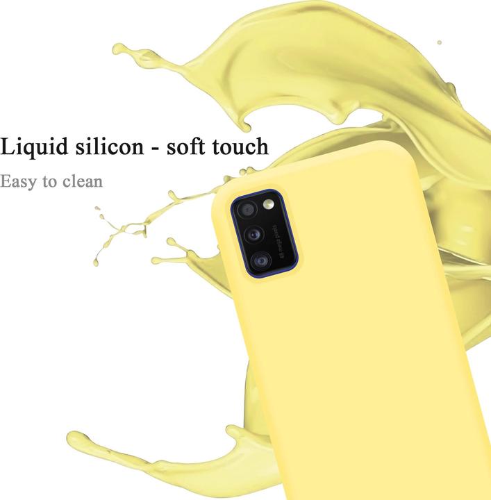 Immagine prodotto Cadorabo Copertura della cassa del silicone liquido TPU (Samsung Galaxy A41)