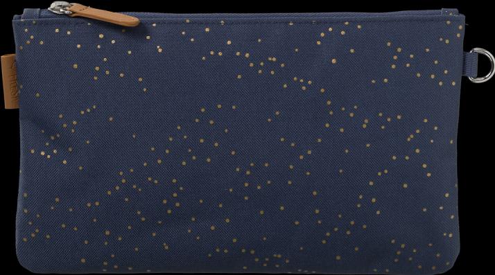 Actual product image Fresk Toilet Bag, Indigo Dots