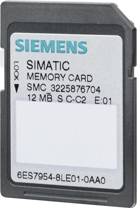 Produktbild Siemens 6ES7954-8LC04-0AA0 SIMATIC S7 Speicherkarte 4 (0.00 GB)