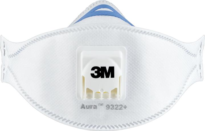 Produktbild 3M Atemschutzmaske Aura 9322+C2 (FFP2, 2 x)