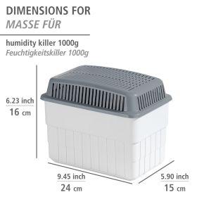 Actual product image Wenko Dehumidifier, 2x 1.0 kg