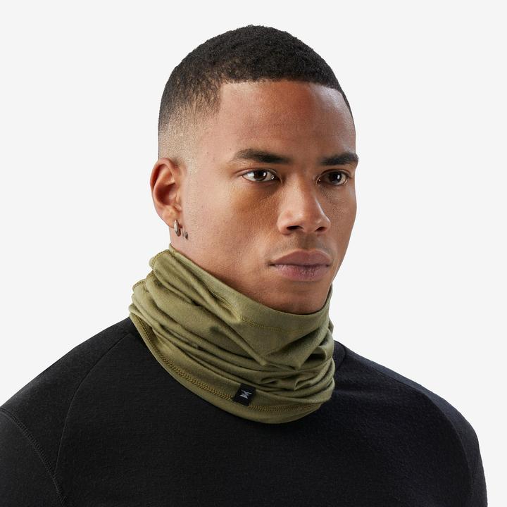 Immagine prodotto Forclaz Multifunktionstuch Schlauchschal Merinowolle Trekking - MT500 grün
