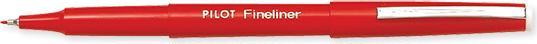 Actual product image Pilot Fineliners (Red, 1 x)