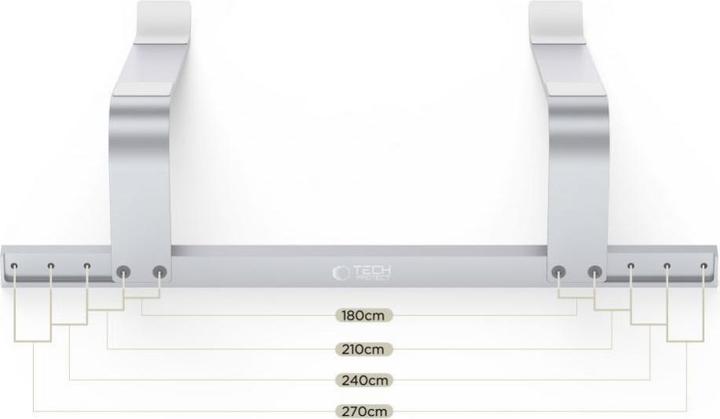 Actual product image Tech-Protect ULS100 universal stand for laptops up to 16" - silver