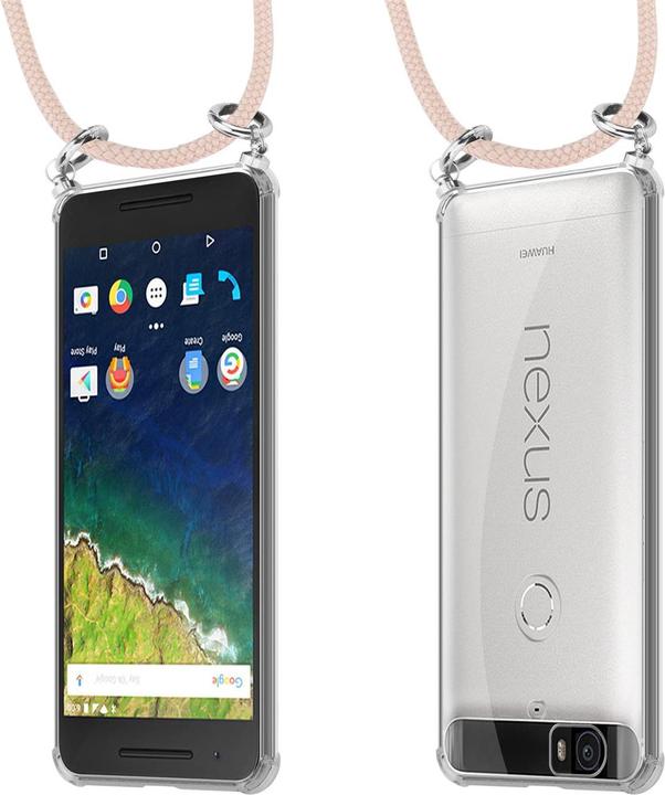 Produktbild Cadorabo TPU Handy Kette SILBER Cover
