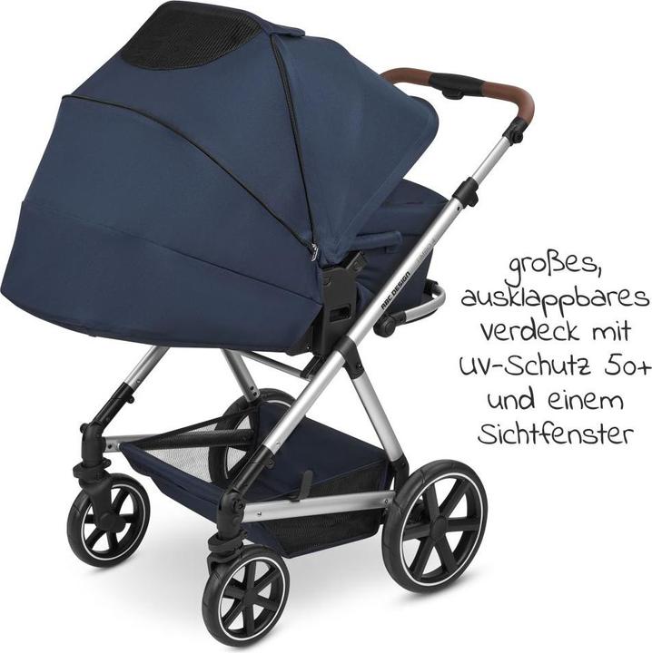 Produktbild ABC Design Kombikinderwagen Kombi-Kinderwagen Timbo 4 - inkl. Babywanne & Sportsitz