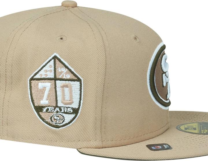 Actual product image New Era 59Fifty Cap ANNIVERSARY San Francisco 49ers - 7 3/4 (7 3/4)