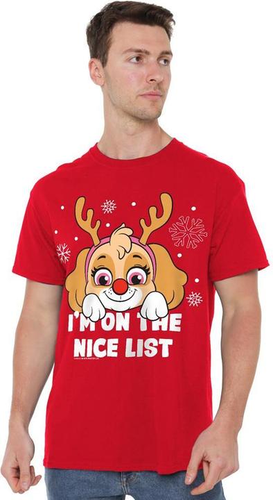 Immagine prodotto Paw Patrol Nice Christmas Maglietta Skye Uomo (S)