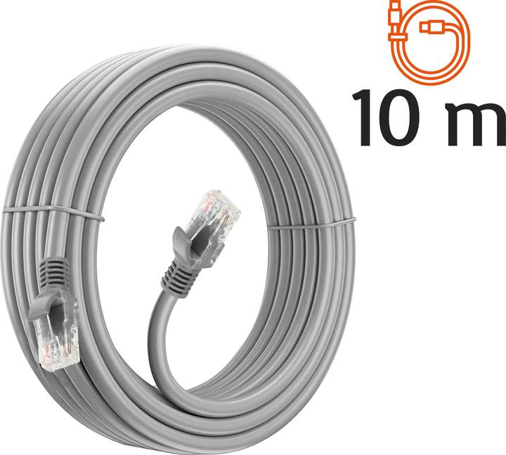 Immagine prodotto LinQ Cavo di rete Ethernet RJ45, CAT6, 10m (CAT6, 10 m)