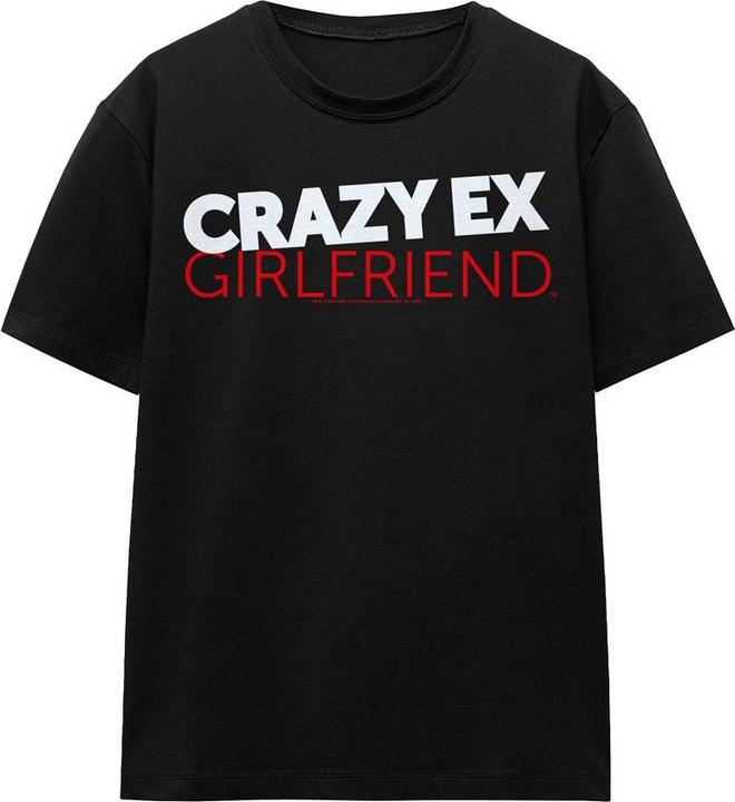 Actual product image Crazy Ex-Girlfriend Unisex Adult Logo T-Shirt (S)