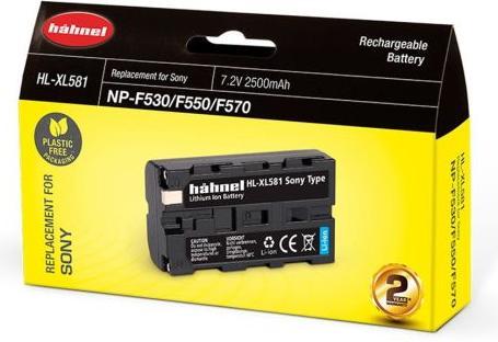 Actual product image Hähnel DK/DV BATTERY SONY HL-XL581 (Rechargeable battery)
