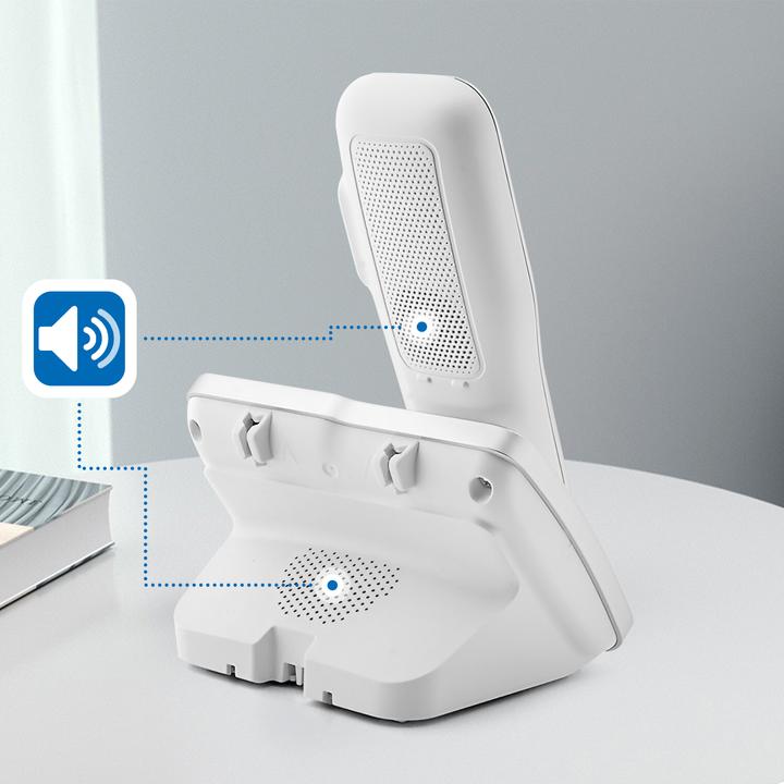 Produktbild Geemarc AMPLIDECT 595 PHOTO Schnurloses Seniorentelefon Anrufbeantworter, Foto-Tasten Beleuchtetes Display W