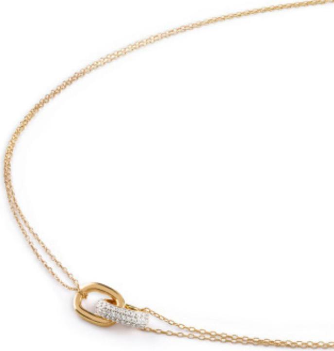 Produktbild Guess 16-18"NUANCE TWO LINKS NK Halskette (Silber 925)