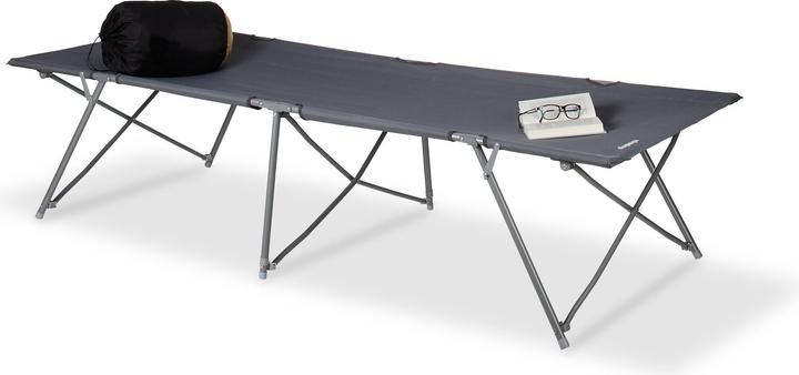 Actual product image Relaxdays Camp bed