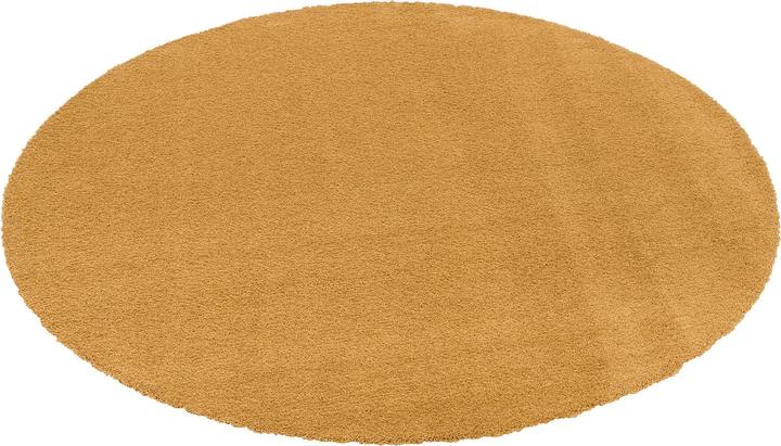 Image du produit Snapstyle Ronde de luxe en velours de tapis hirsute (Ø 100 cm)