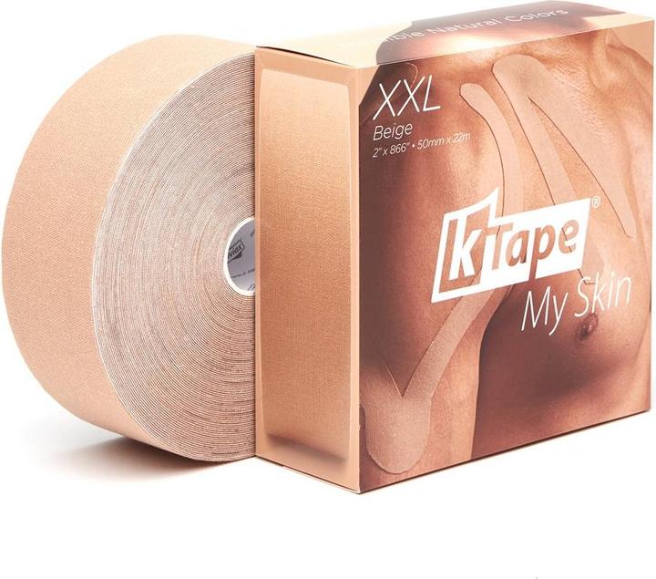 Actual product image K-Tape XXL beige (22 m)