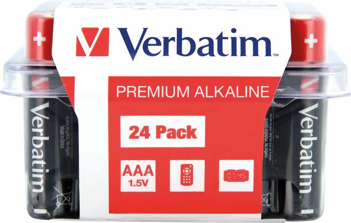 Actual product image Verbatim Micro AAA LR 03 (24 pcs., AAA)
