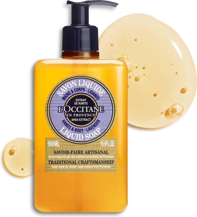 Actual product image L'Occitane Shea liquid soap lavender (Liquid soap, 500 ml)