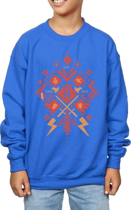 Image du produit - Sweat CHRISTMAS FAIR ISLE - Garçon (140, 146)