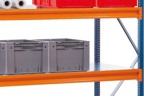 Produktbild Schulte Lagertechnik Grundregal W100 mit Stahlpaneelen