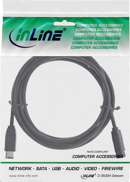 Immagine prodotto InLine 6pol – 9pol (3 m, FireWire)
