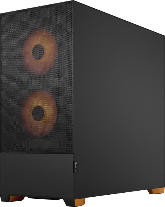 Schwarz, Orange