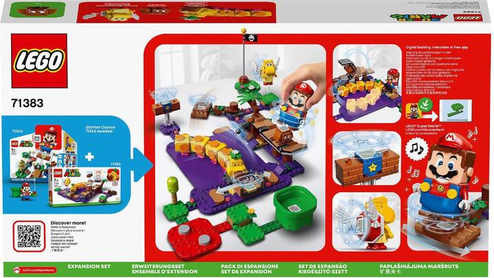 Actual product image LEGO Wiggler's Poison Swamp (71383, LEGO Super Mario)