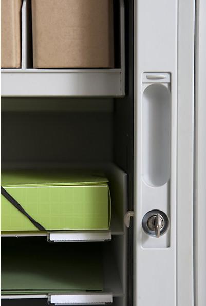 Actual product image Paperflow easyOffice roller shutter cabinet (47.5 x 49 x 104 cm)