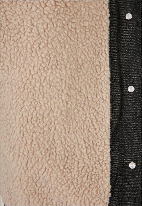 Actual product image Urban Classics Ladies Oversized Sherpa Denim Jacket - 19395 (XXL)