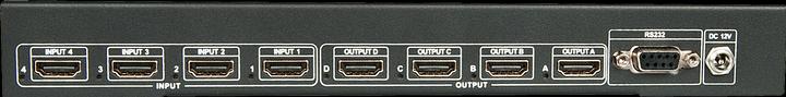 Actual product image Lindy HDMI 4K UHD 4x4 Matrix