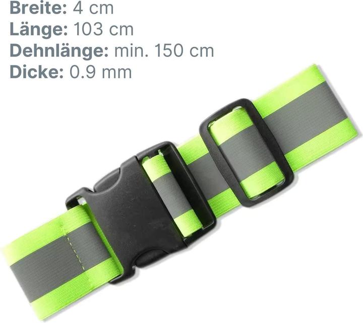 Produktbild Hermex Reflektorgurt Rucksack-Reflektorband Reflektierendes Veloband (Tasche)
