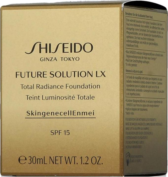 Produktbild Shiseido Total Radiance Foundation (N4 Neutral)