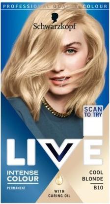 Produktbild Schwarzkopf H SK LIVE Farba do włosów B10 Cool Blonde& (B10)