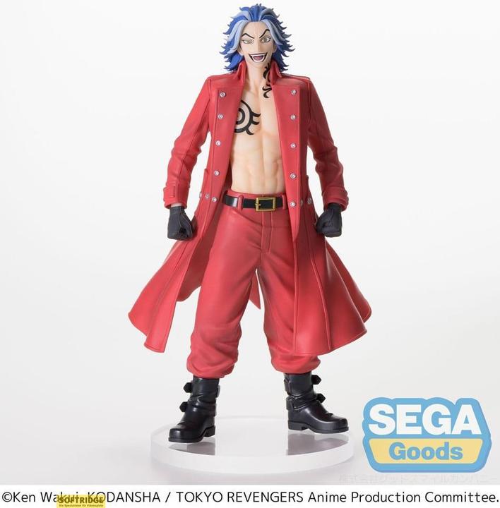 Actual product image Sega Goods TOKYO REVENGERS - Taiju Shiba "Black Dragon" -Statuette Luminasta 21cm