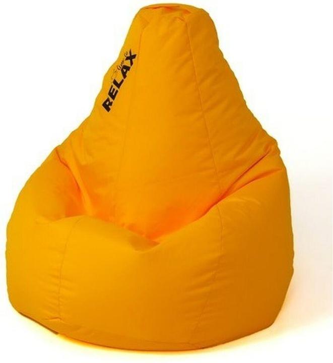 Go Gift Sako bag pouffe pear yellow XL 130 x 90 cm