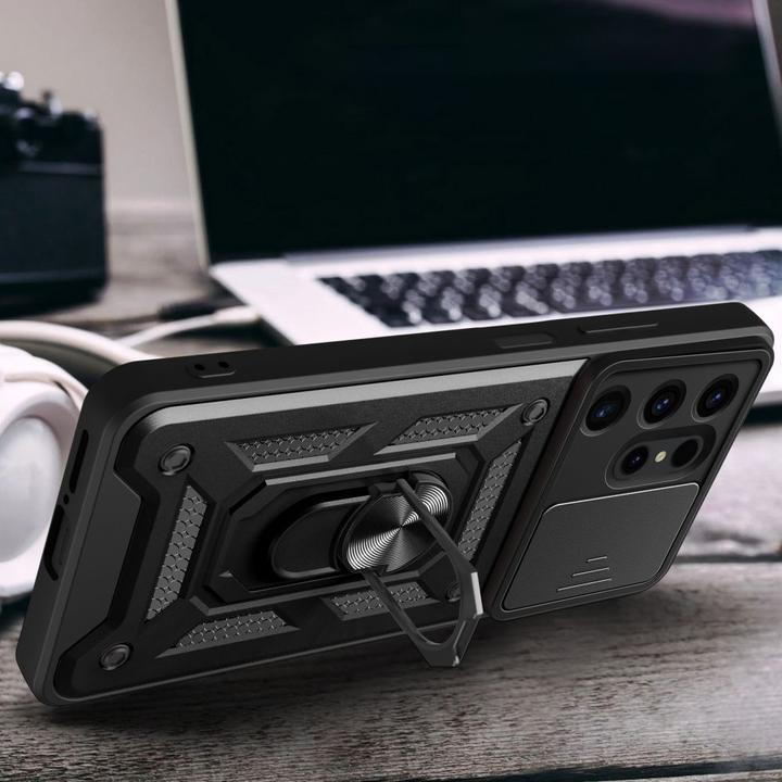Immagine prodotto Hurtel Hybrid Armor Camshield Case (Samsung Galaxy S24 Ultra)