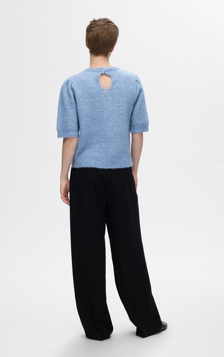 Image du produit Selected Femme Haut en tricot à manches courtes (M)