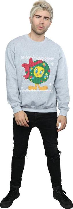 Immagine prodotto Looney Tunes Tweety Pie Christmas Fair Isle Felpa Uomo (M)