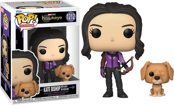 Image du produit Funko Pop! Marvel Hawkeye : Kate Bishop w/ Dog (1212)