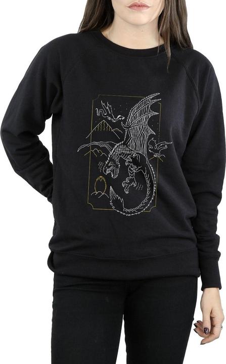 Image du produit - Sweat DRAGON LINE ART - Femme (M)