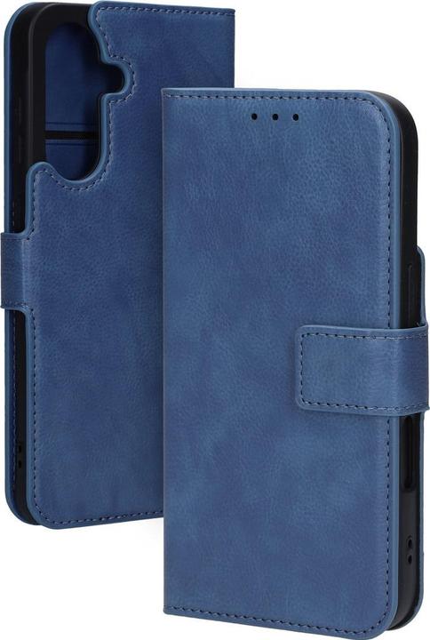 Actual product image Mobiparts Classic Wallet Case Samsung Galaxy A56 Steel Blue (Samsung Galaxy A56)