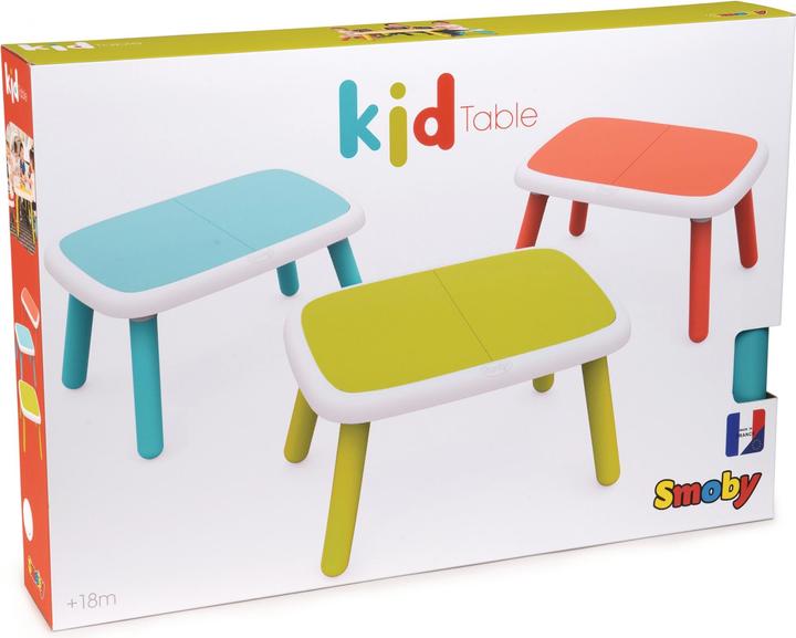 Productafbeelding Smoby Tafel, kleur lichtblauw, geel, rood, 7600880400 (Bank voor kinderen)