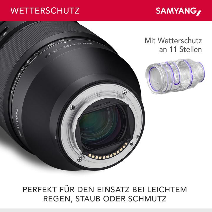 Image du produit Samyang AF 35-150mm f/2-2.8 Sony E (Sony E, Plein format)