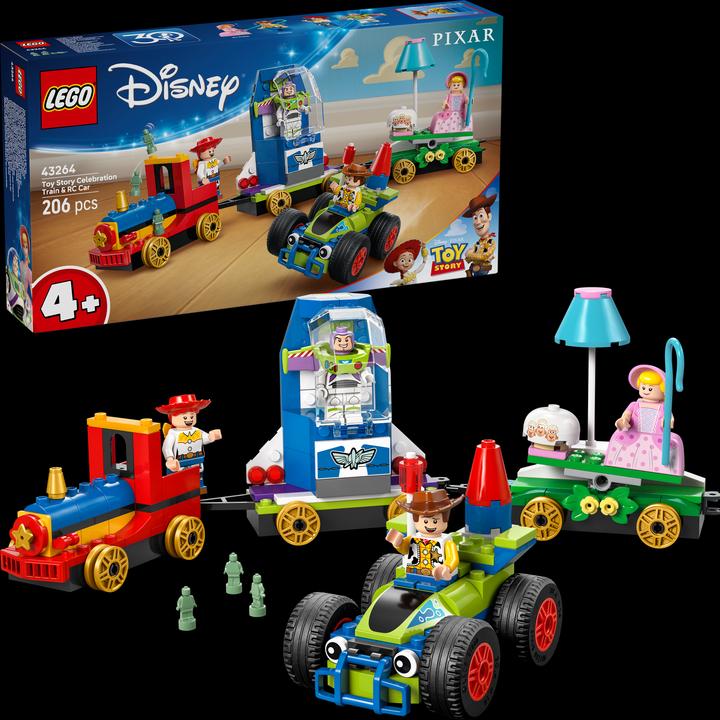 Productafbeelding LEGO Partyzug und das Auto RC aus Toy Story (43264, LEGO Disney)