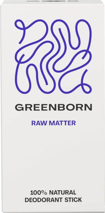Actual product image Greenborn Deo Stick Raw Matter (Stick, 50 ml)