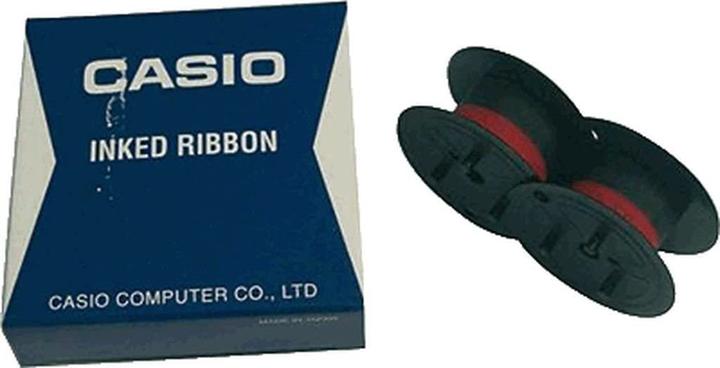 Actual product image Casio Nylon ribbon black/red (1.30 cm, Black, Red)