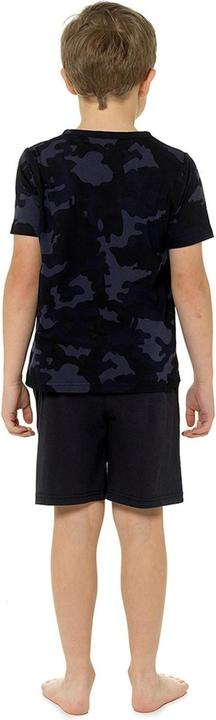 Image du produit Foxbury Garçons Camo Top & Shorts Cotton Pyjama Set (140)